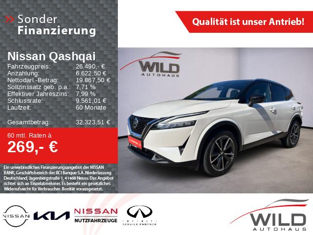 Nissan Qashqai | 1.3 | DIG-T | Tekna | Panoramaglasdach