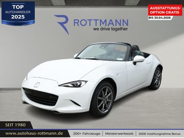 Mazda Leasingangebot: Mazda MX-5 1.5 SKYACTIV-G 132 EXCLUSIVE-Line