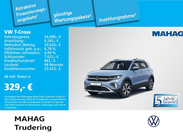 Volkswagen T-Cross 1.0 TSI STYLE Navi MatrixLED AHK 6-Gang