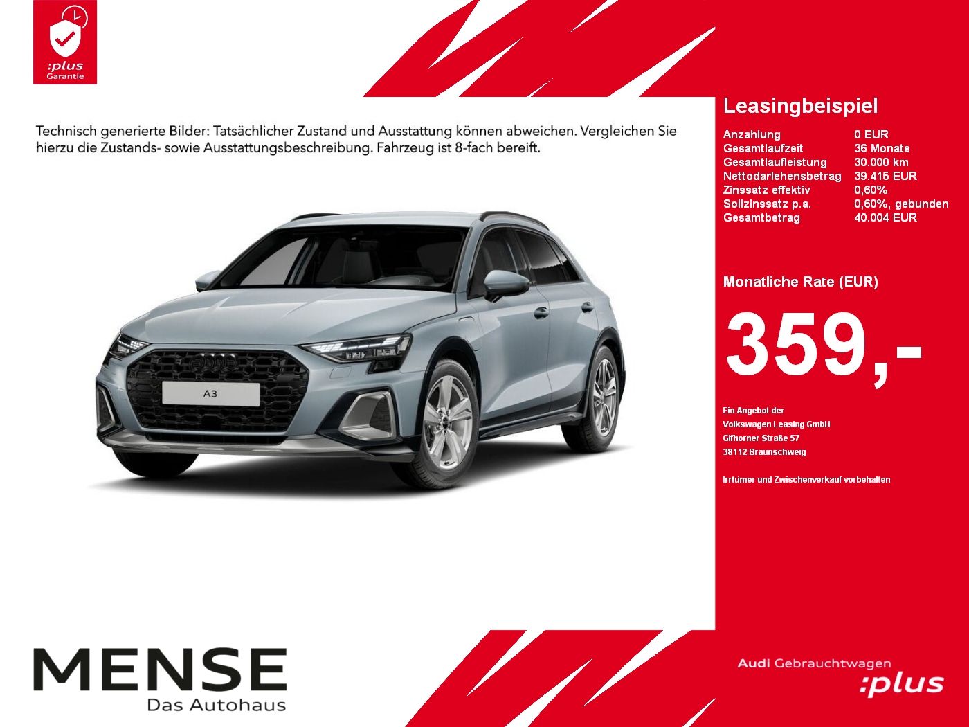 Audi A3 allstreet 40 TFSI e S tronic Sonos|AHK|ACC|LM