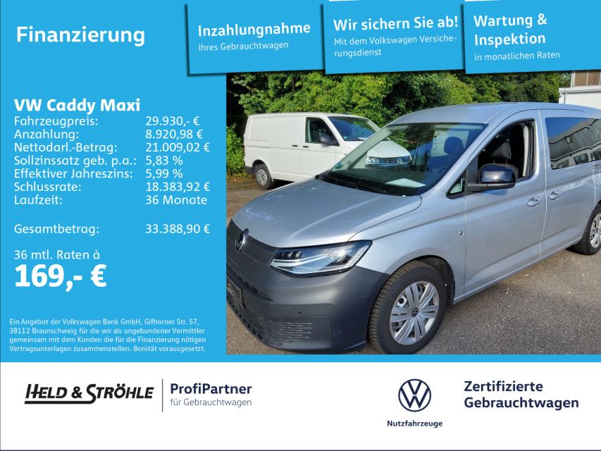 Image of Volkswagen Caddy Maxi