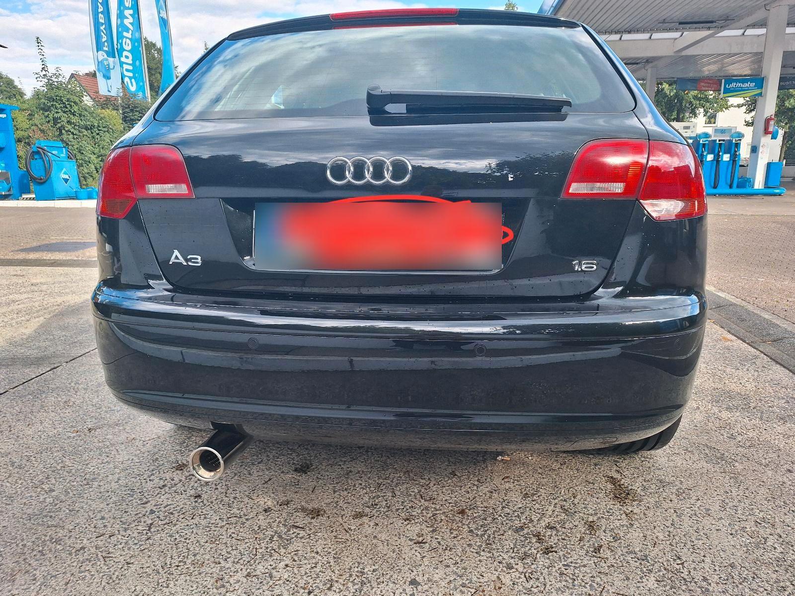 Audi A3 2007 — rear view
