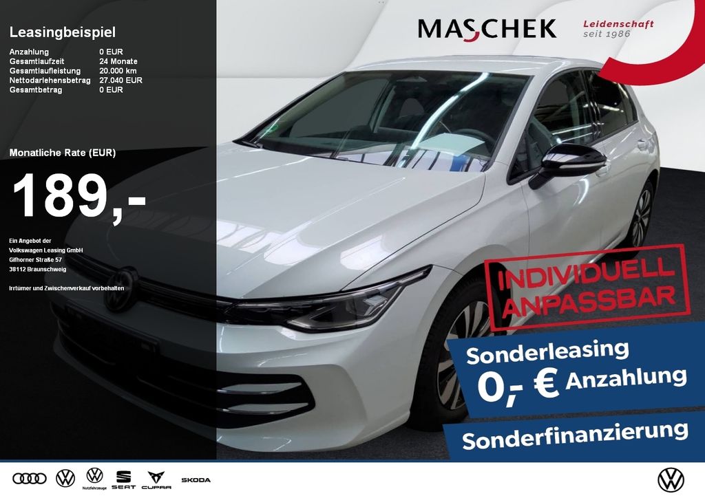 Volkswagen Golf Goal 2.0 TDI Sonderleasing AHK Navi Sitzh.