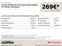 Volkswagen Golf Variant GOAL 2.0 TDI DSG Navi PanoD P&C