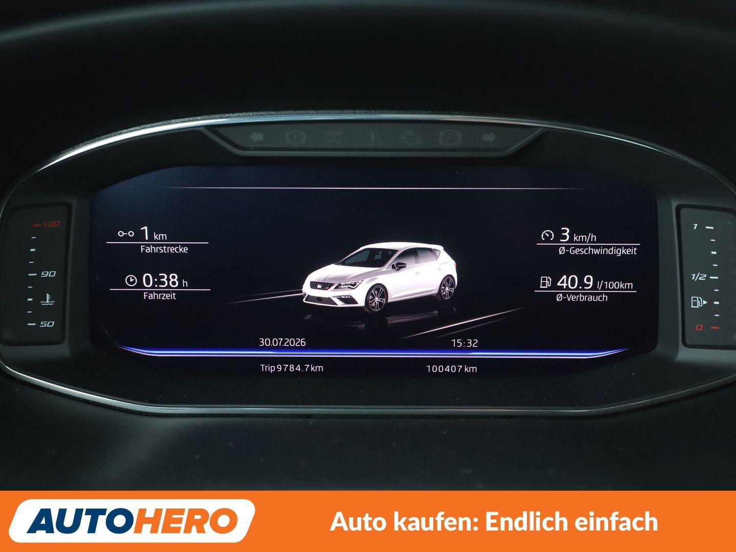 Seat Leon 2.0 TSI Cupra 290 Aut.*NAVI*CAM*SHZ*