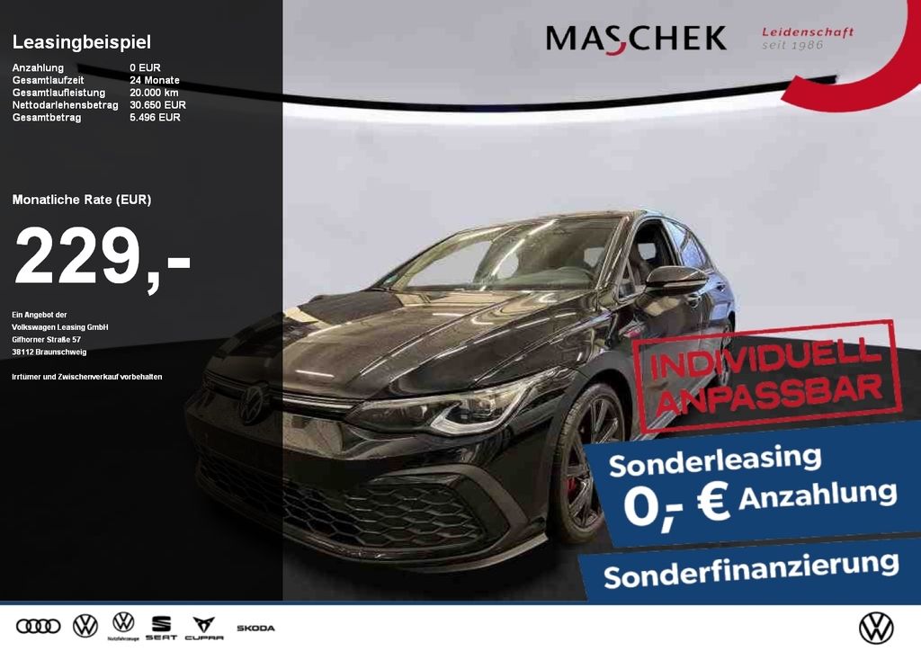 Volkswagen Golf GTI *Sonderleasing* Keyless Memory IQLight