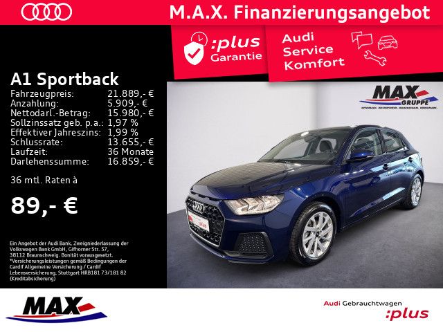 A1 Sportback 25 TFSI ADVANCED S TRONIC +PDC+SHZ+