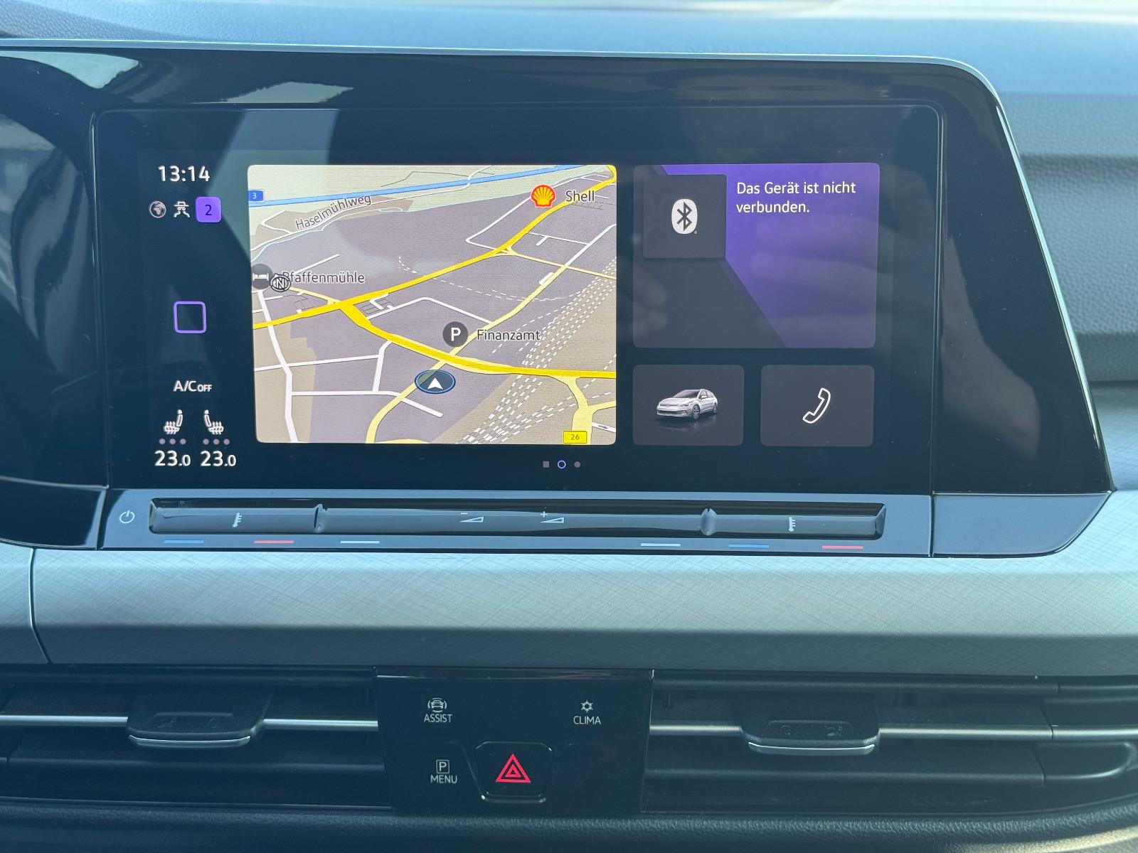 Volkswagen Golf VIII 8 Var. Life ACC Spur Pano Digi-Co Spur, миниатюра 22