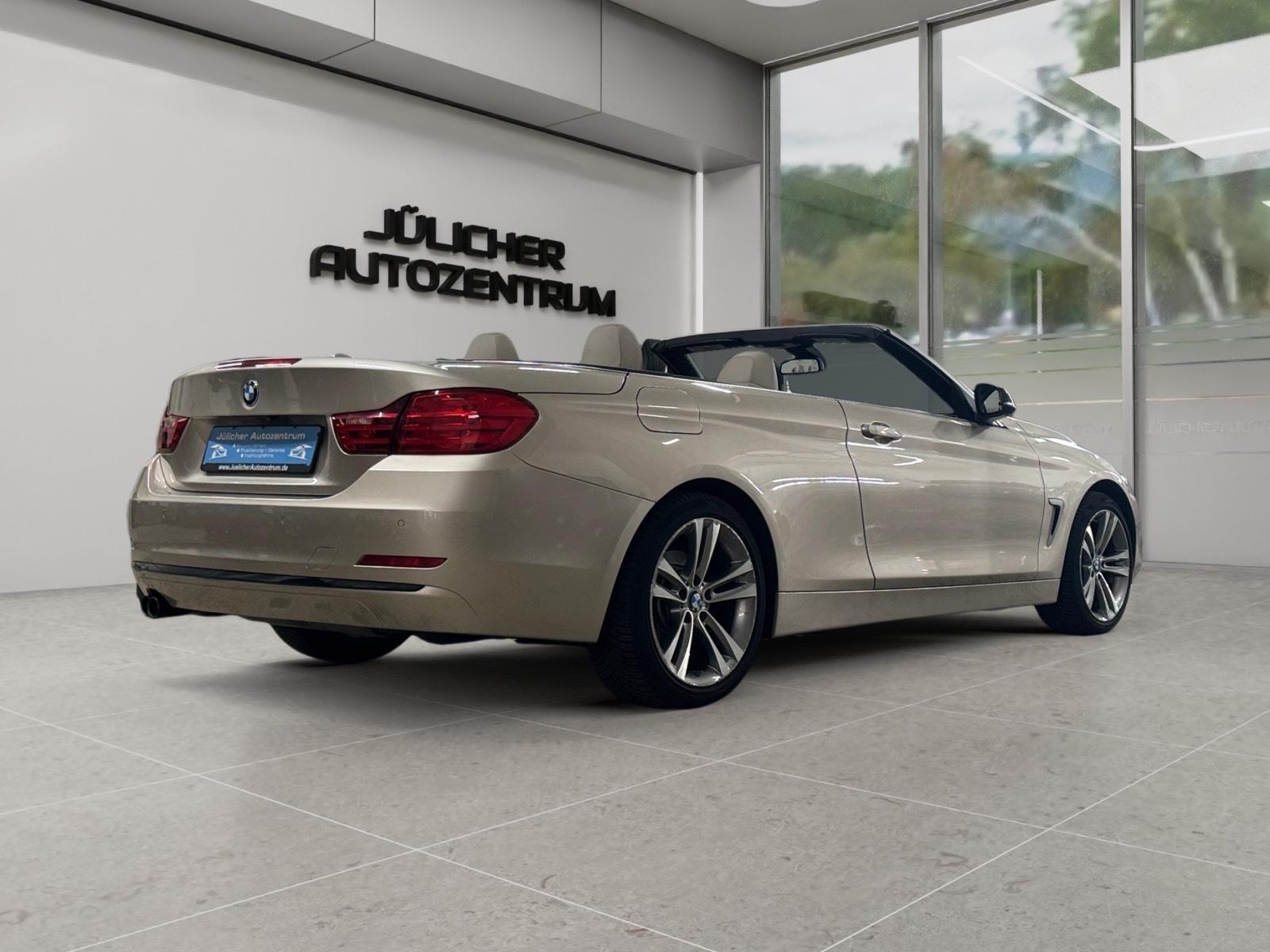 BMW 428i xDrive Cabrio , Scheckheft, Harman/Kardon
