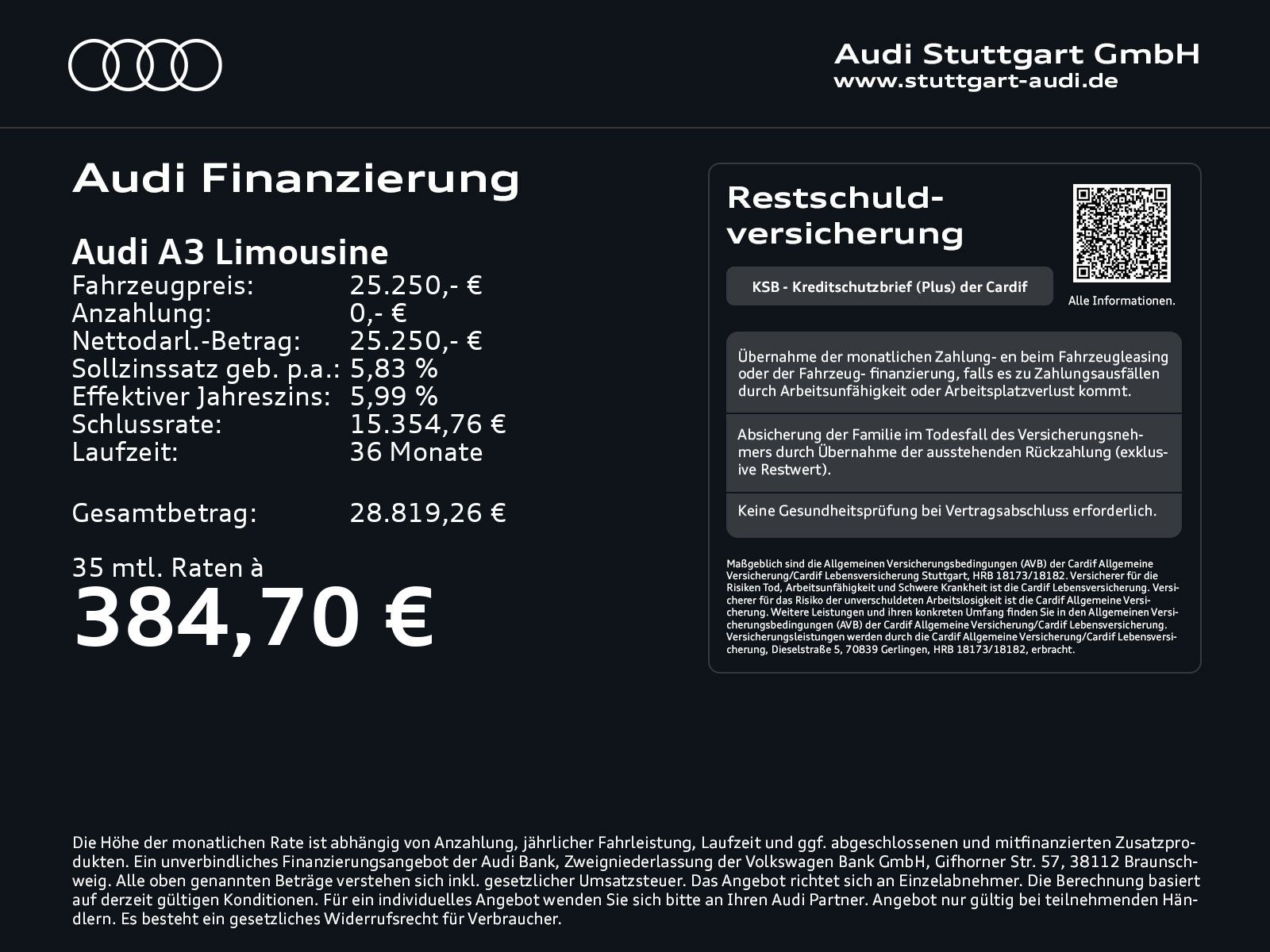 Audi A3 Limousine 35 TDI advanced ACC Keyless Kamera imagem 2