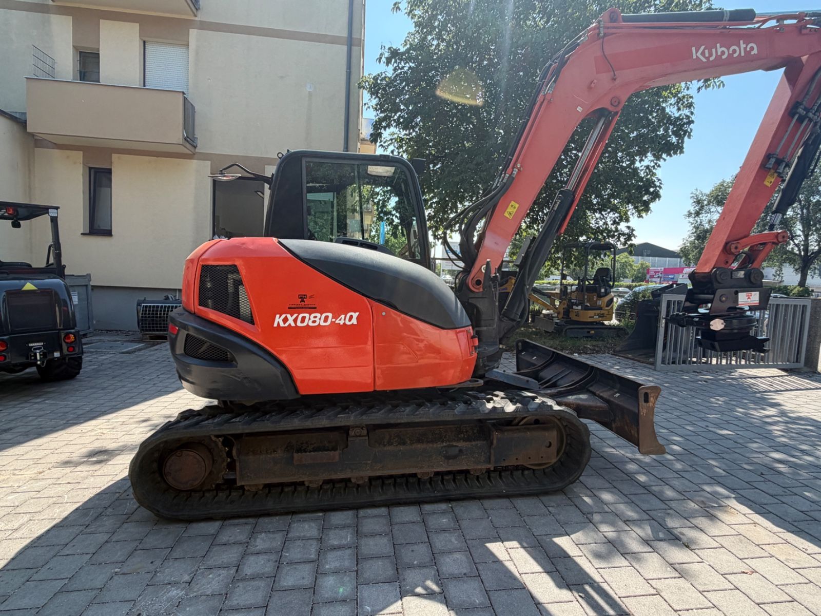 Fahrzeugabbildung Kubota KX080-4alphaHS08 opt. Rotor als Sandwich