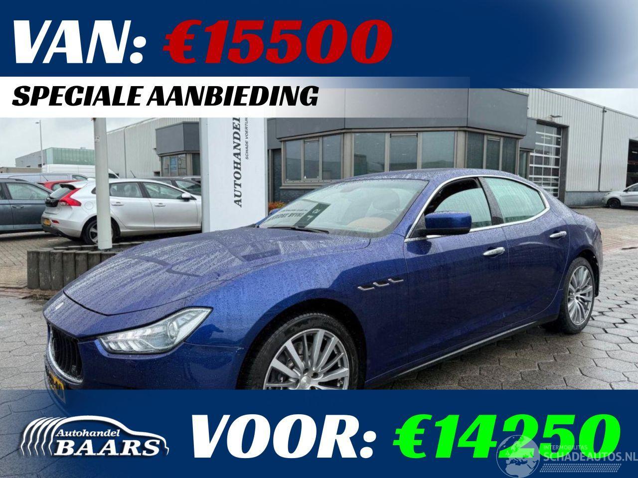 Maserati Ghibli 3.0 AUTOMAAT Origineel nederlands 1 eigen
