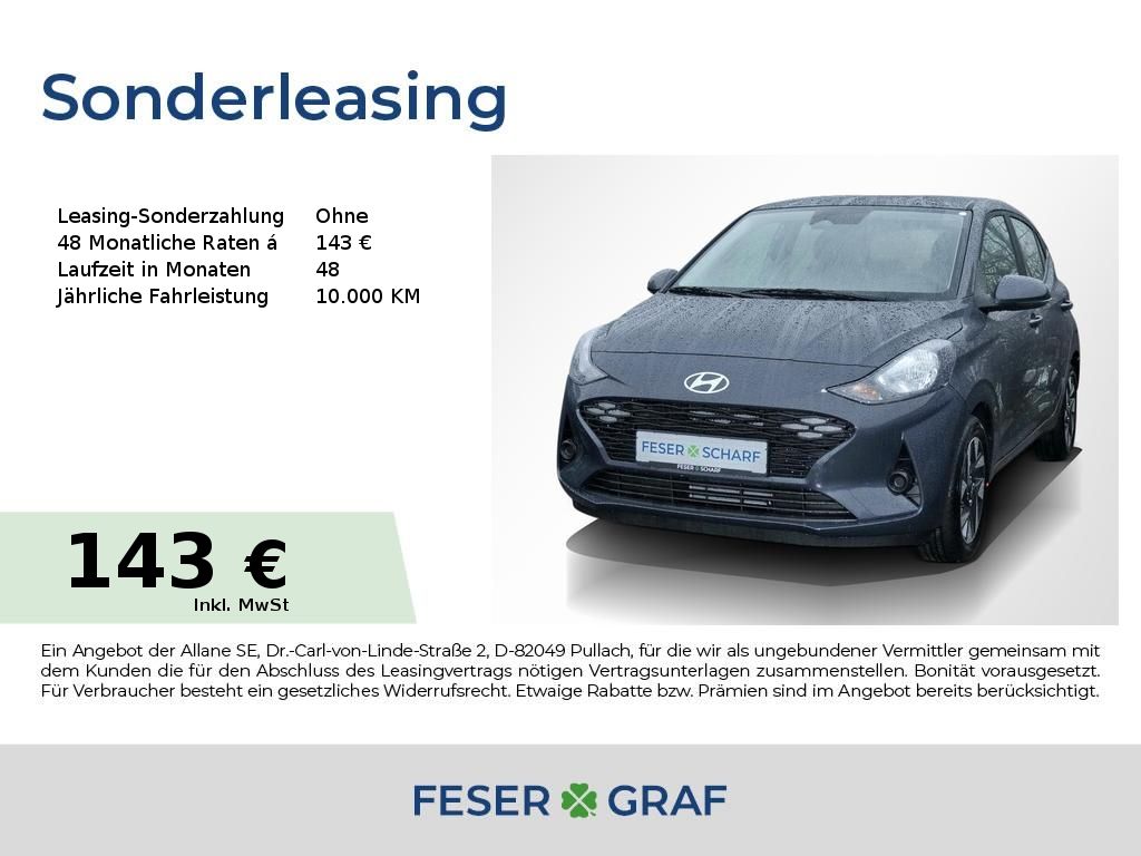 Hyundai i10 TREND NAVI KAMERA SHZ LHZ CARPLAY KLIMA