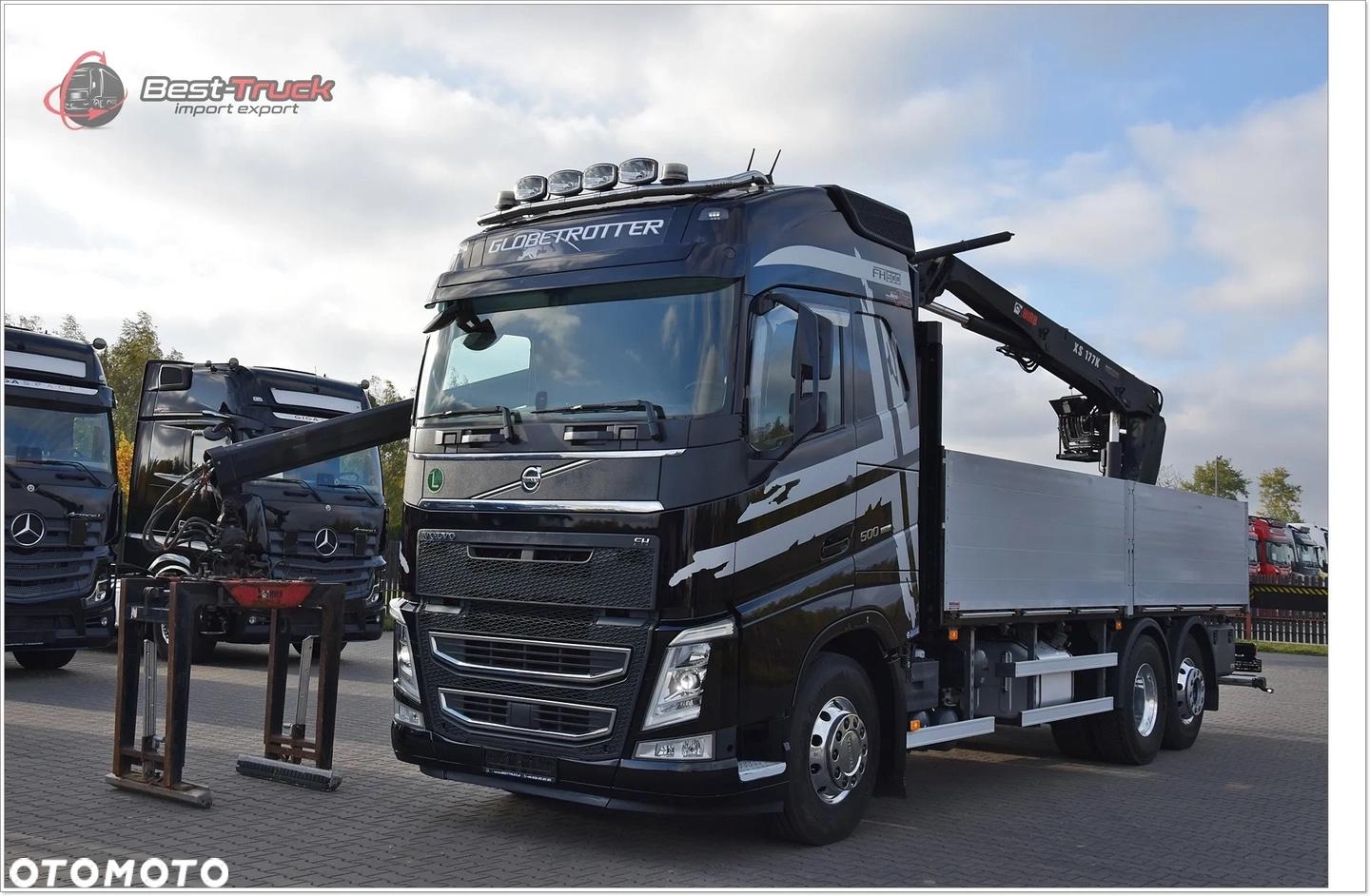 Volvo FH500/EURO 6/ 6X2 BAUSTOF/ LENK / LIFT  /  LUFT