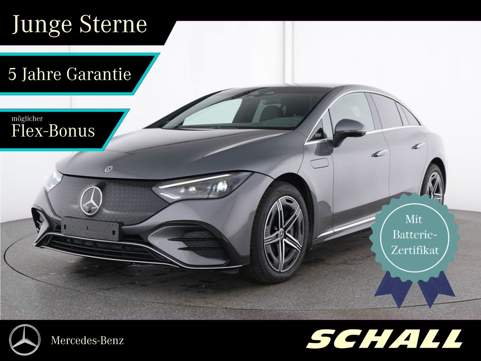 MERCEDES-BENZ EQE 300 AMG+PREMIUM+AHK+BURMESTER+DIST+360+HYPER
