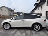 Tesla Model X neuer100D Folie Perlweiß Matt Metallic  - weiße Tesla Model X