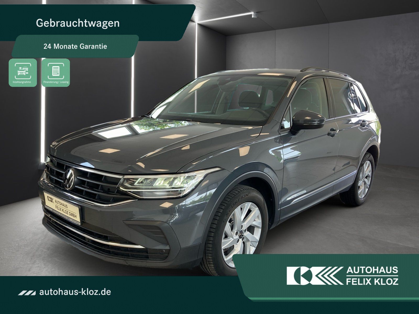 Fahrzeugabbildung Volkswagen Tiguan 2.0 TSI Life 4Motion*AHK*LED*ACC*PDC*Spur