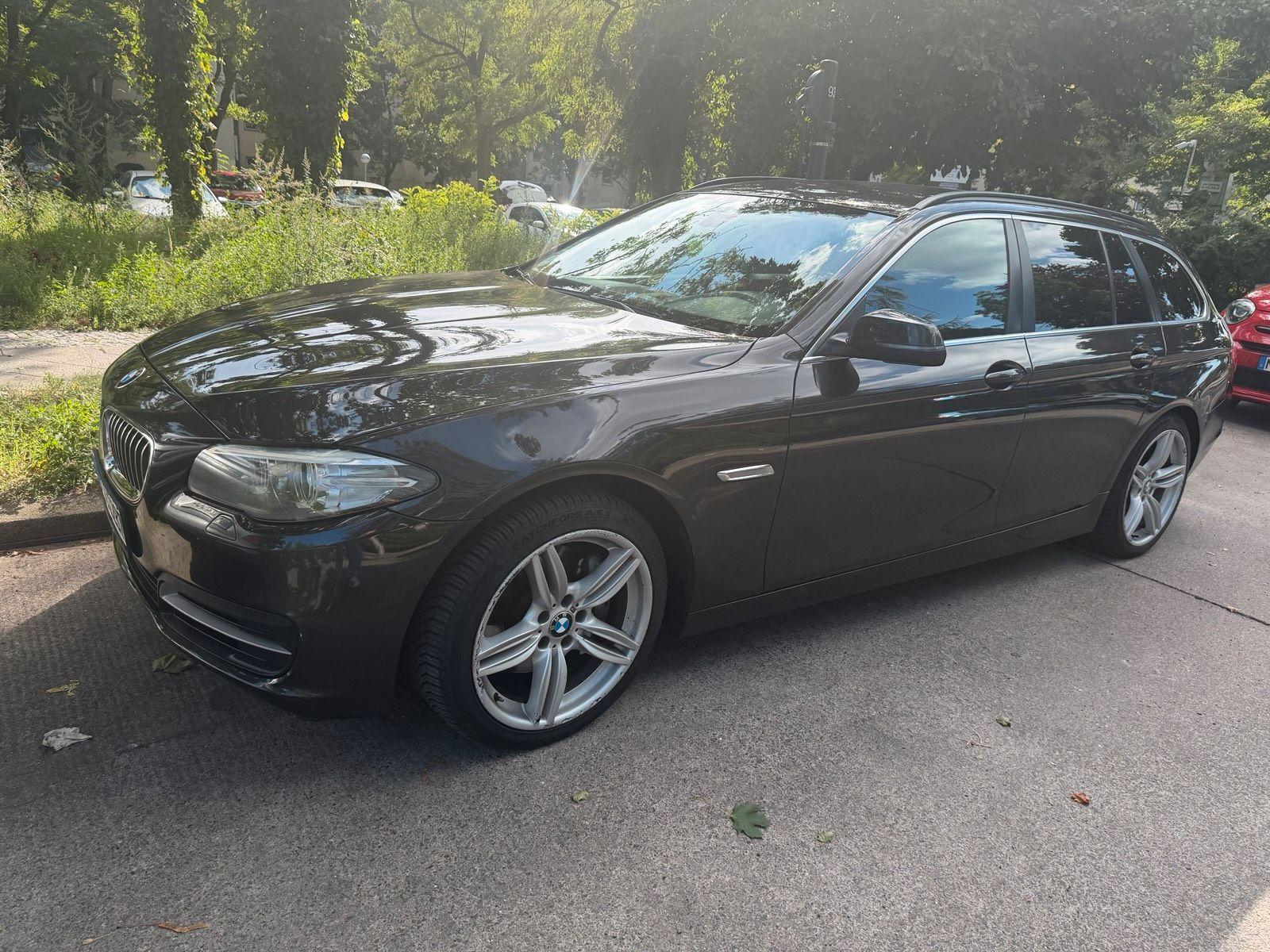 BMW 525 2014 — салон