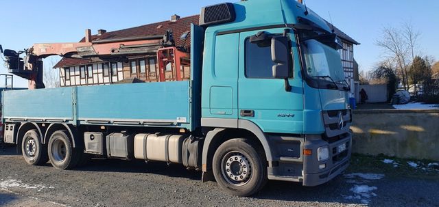 Mercedes-Benz Actros 2544 L6x2 Pritsche Heckkran FG.L824143