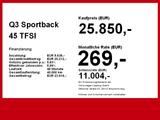 Audi Q3 Sportback 45 TFSI e Business Virtual LED AHK - Audi Q3 sport mit Hybrid-Antrieb (Benzin/Elektro)