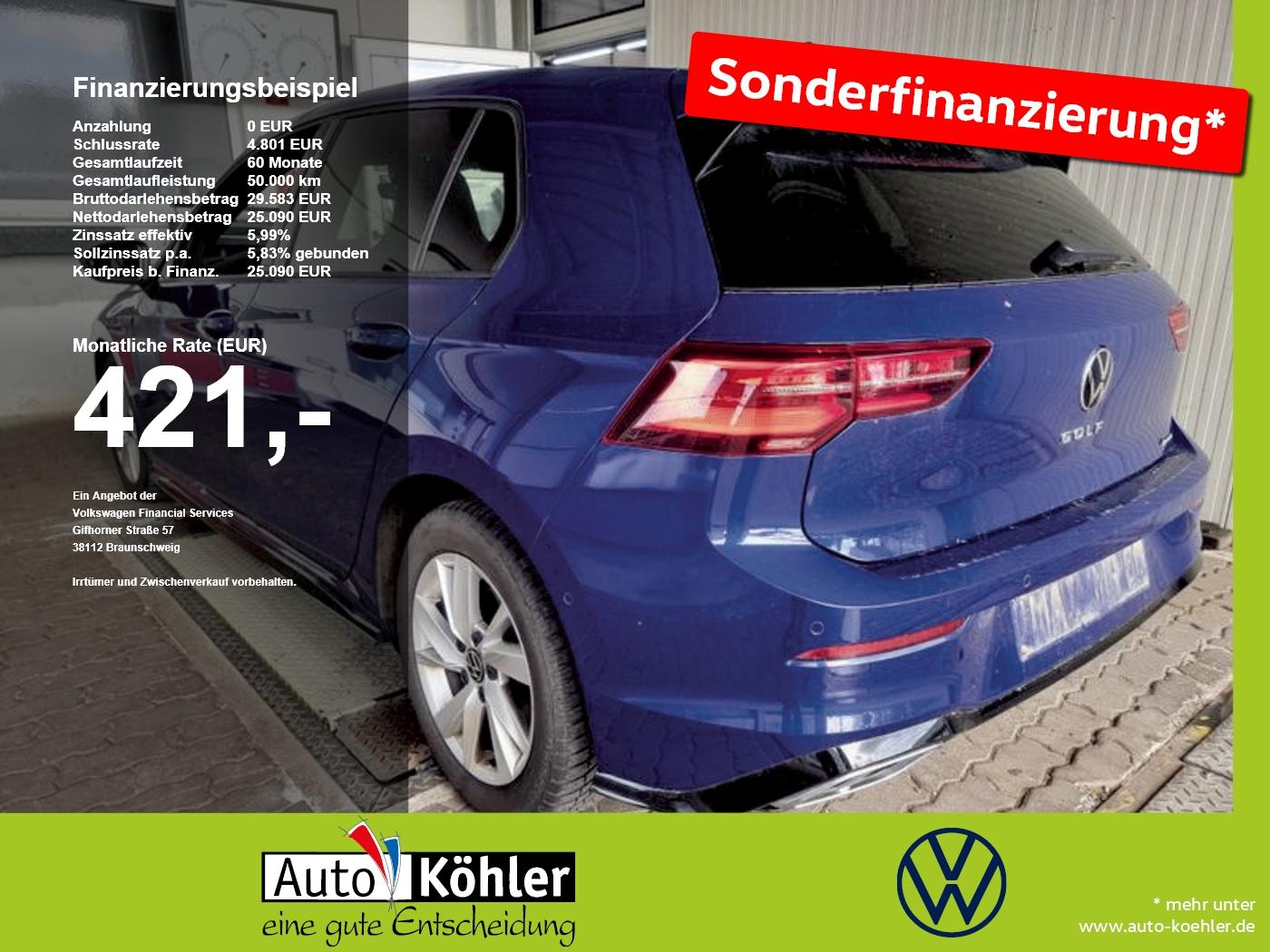 Volkswagen Golf R-Line 4Motion TSI DSG CarPlay/Kamera/StHz