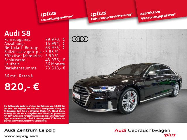 Audi S8 TFSI *Laserlicht*Pano*Better Vision*Standhzg*