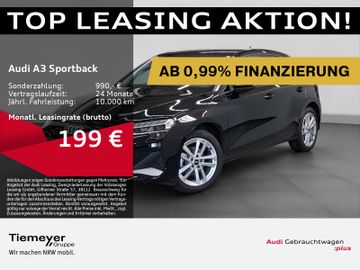 Audi Leasingangebot: Audi A3 Sportback 35 TFSI LED KAMERA eSITZE NAVI