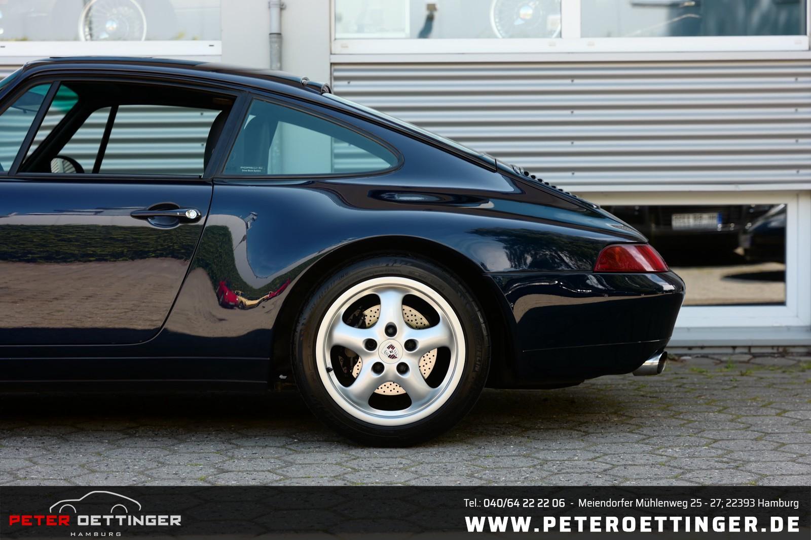Porsche 993 Carrera Coupe Scheckheftgepflegt, Tiptronic