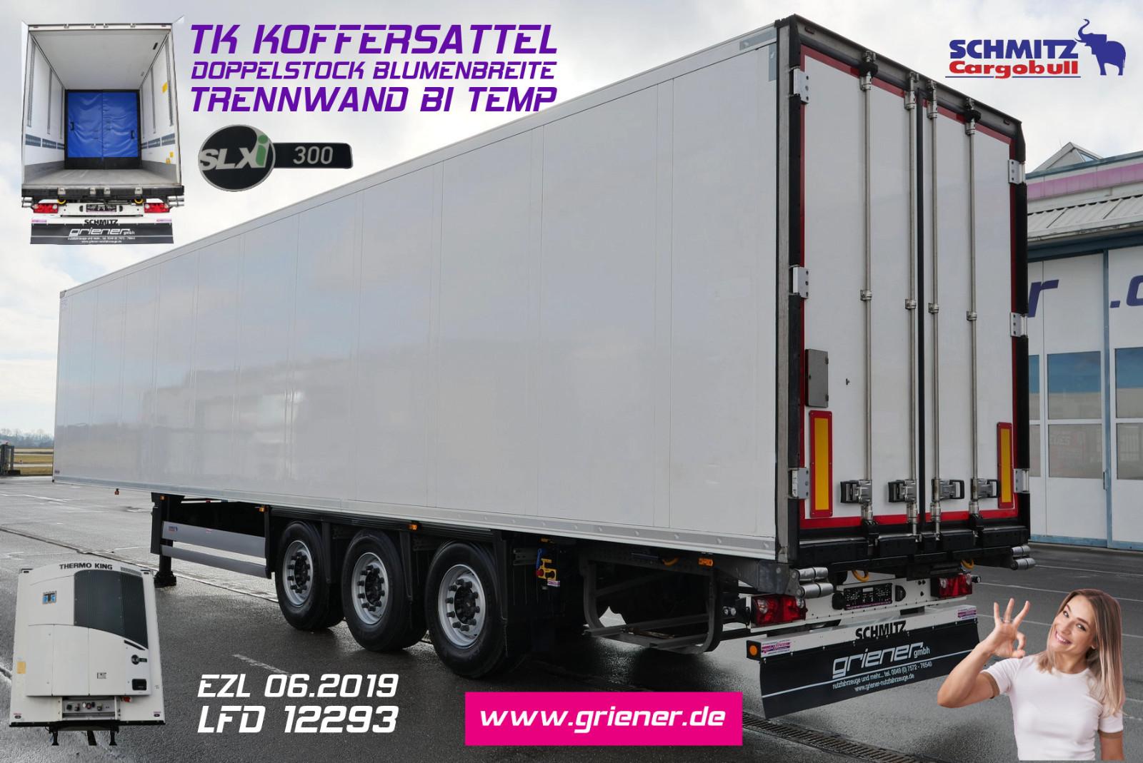 Schmitz Cargobull SKO 24/ SLXi300/ DS / BLUMEN / TRENNWAND/BI TEMP