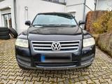 Volkswagen VW Touareg 7L V8 162900km schwarz Geländew... - gebrauchte VW Touareg aus dem Jahr 2004