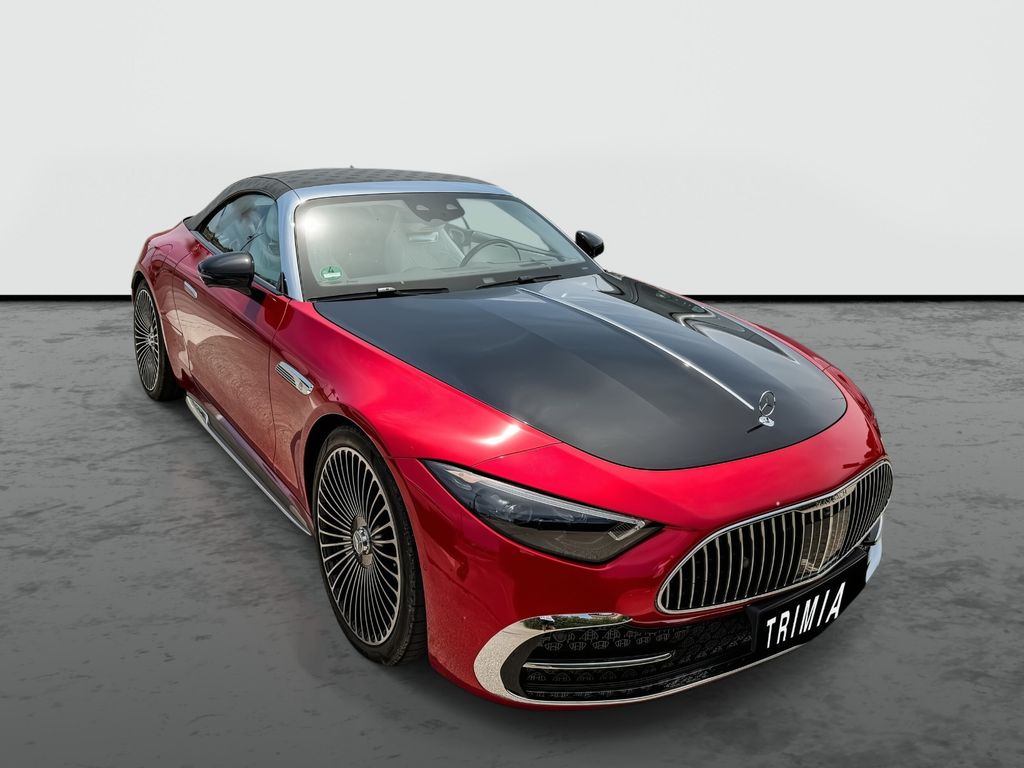 Mercedes-Benz Maybach SL 680 Monogram Series Granatrot metal.
