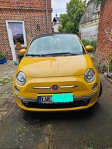 Fiat 500C 1.2 8V Lounge C Sole Gelb
