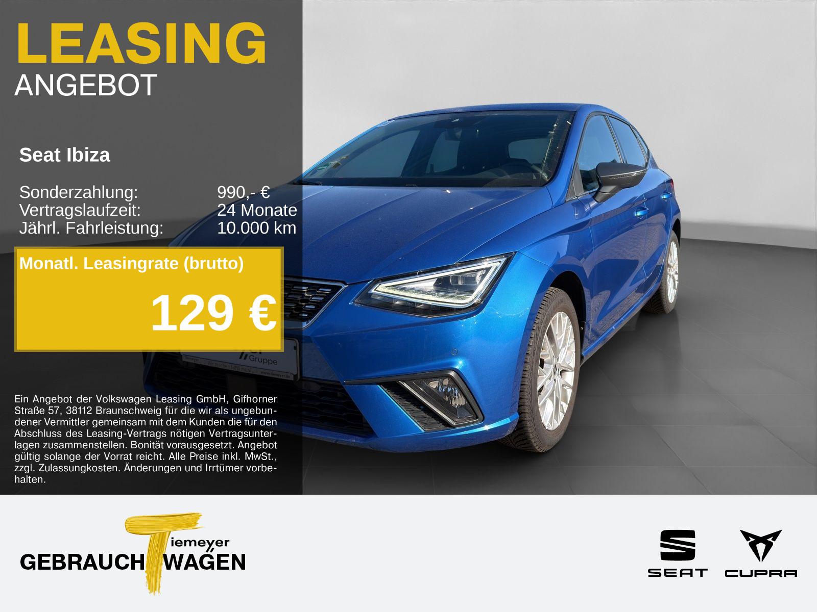 Seat Ibiza 1.0 TSI XC NAVI ACC GJR SITZHZ