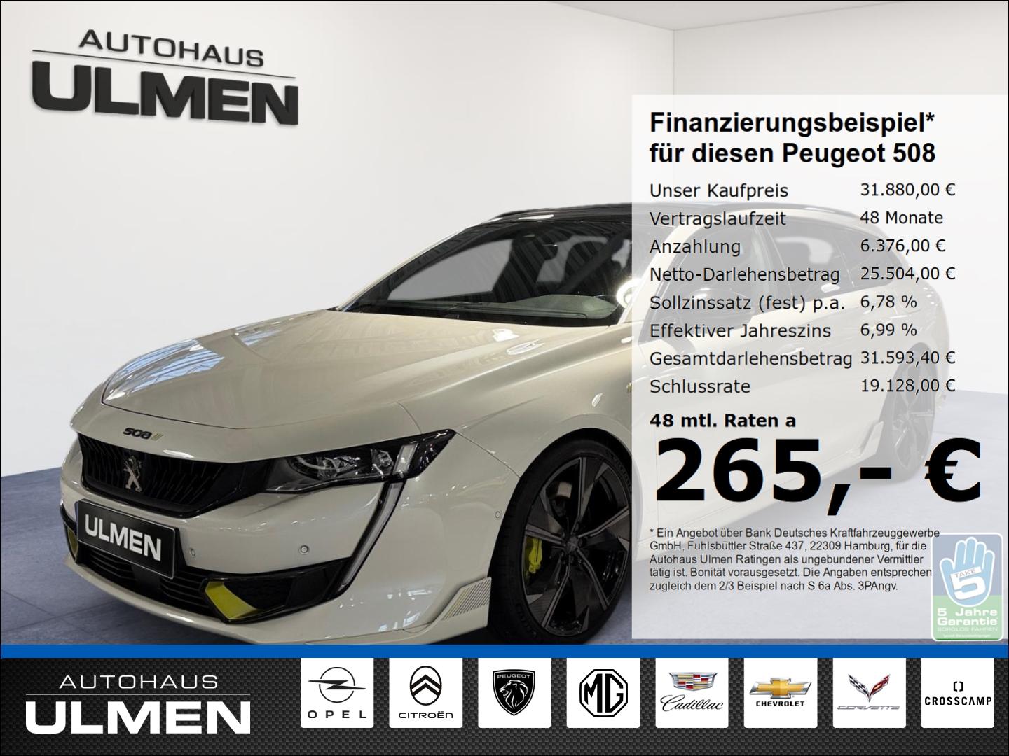 Peugeot 508 SW  PSE Hybrid4 360 Plug-In EAT8-Automatik M