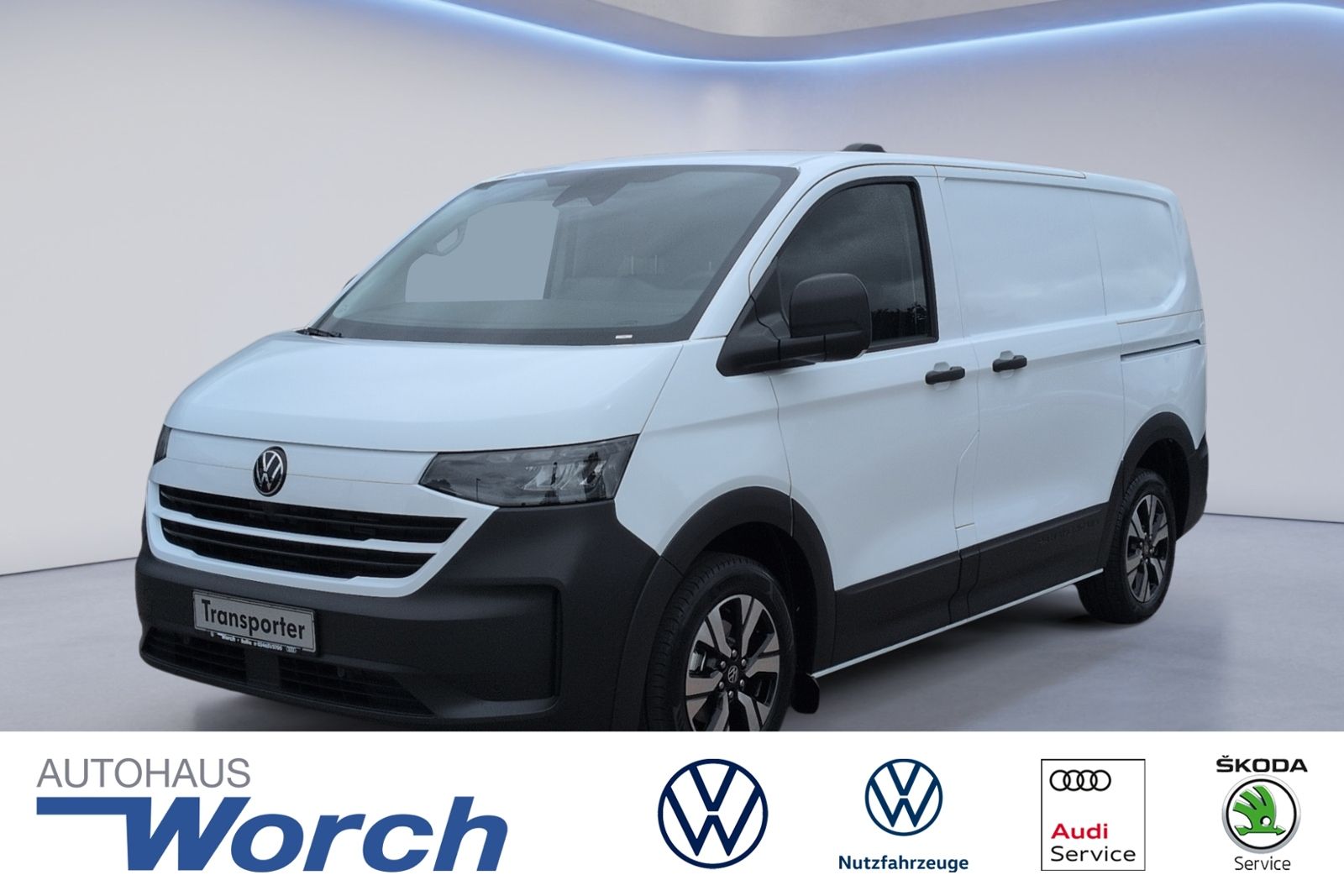 T7 e-Transporter mit L-Trennwand LED NAVI ALU