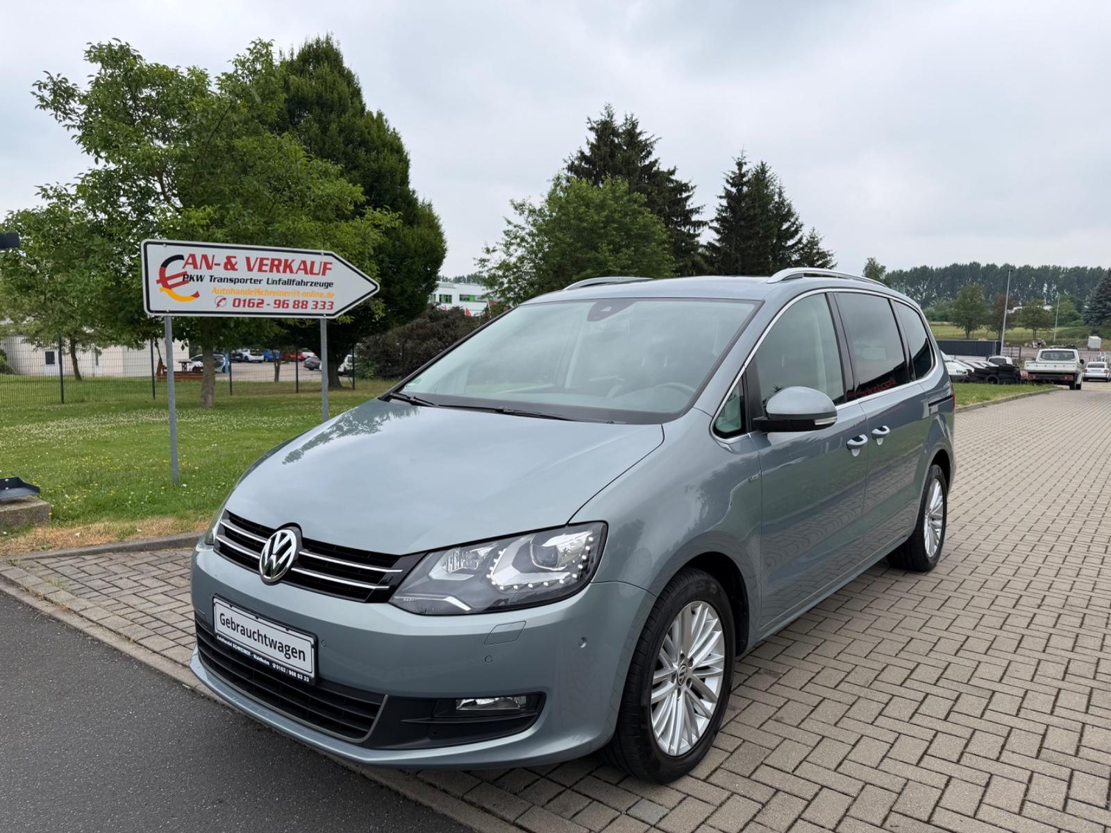 Volkswagen Sharan Cup  2.0 TDI Bi-Xenon/7 Sitzer/TÜV 10.27