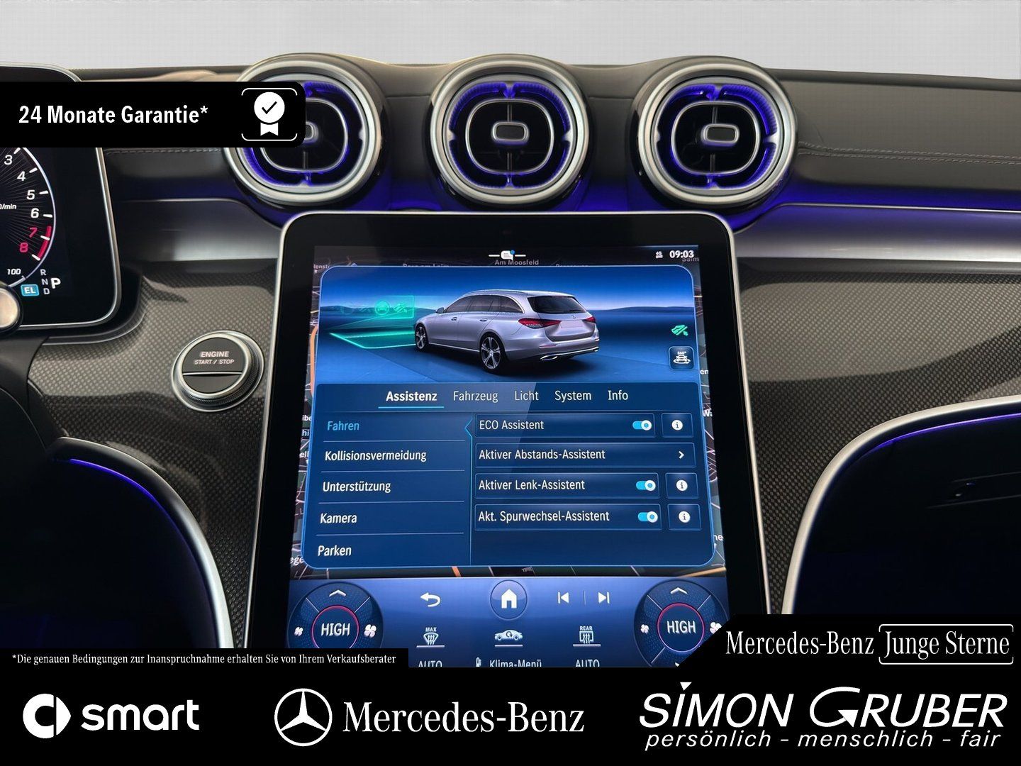 Fahrzeugabbildung Mercedes-Benz C 300 Te AMG Pano Night Sitzklima Massage Burm