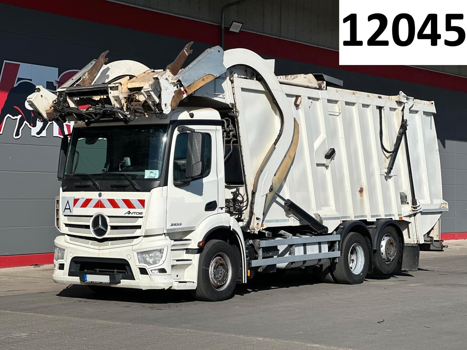 Mercedes-Benz Antos 2533 6x2 FAUN Frontpress 533 Überkopflader