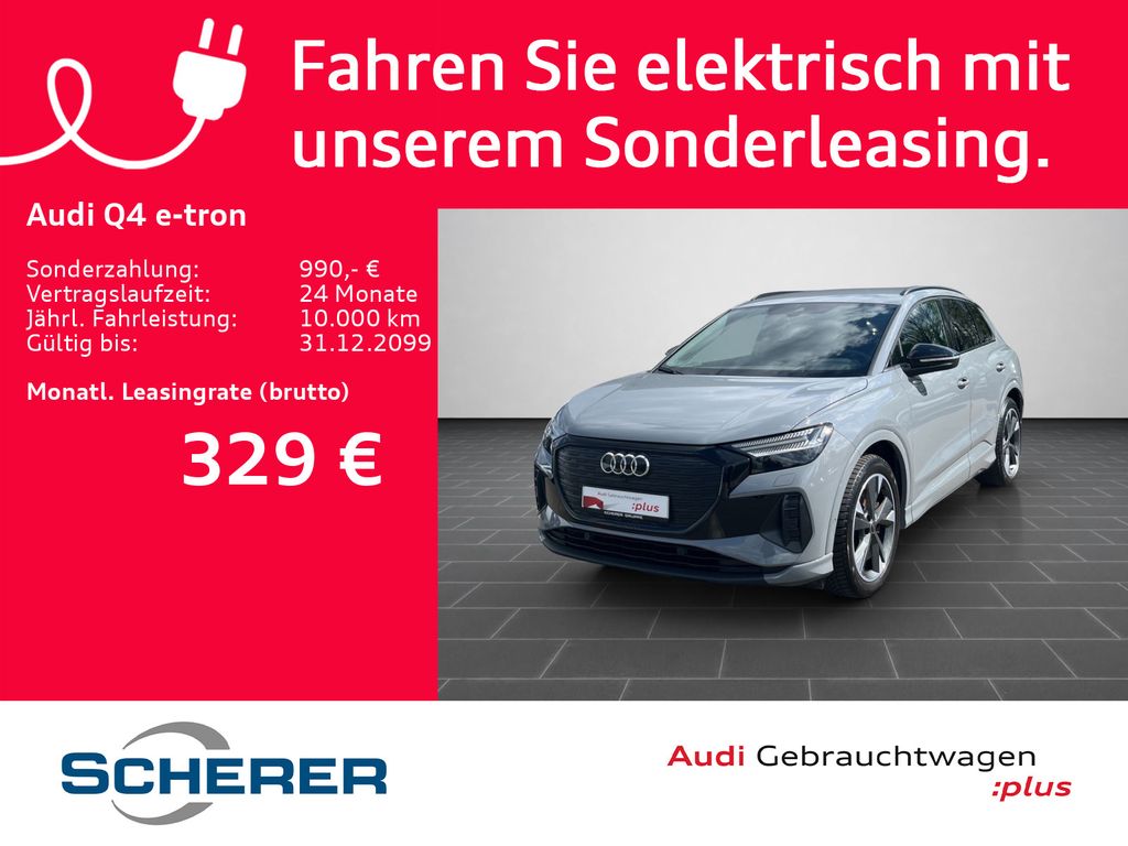 Audi Q4 e-tron 40 ACC KAMERA MATRIX OPTIK-SCHWARZ