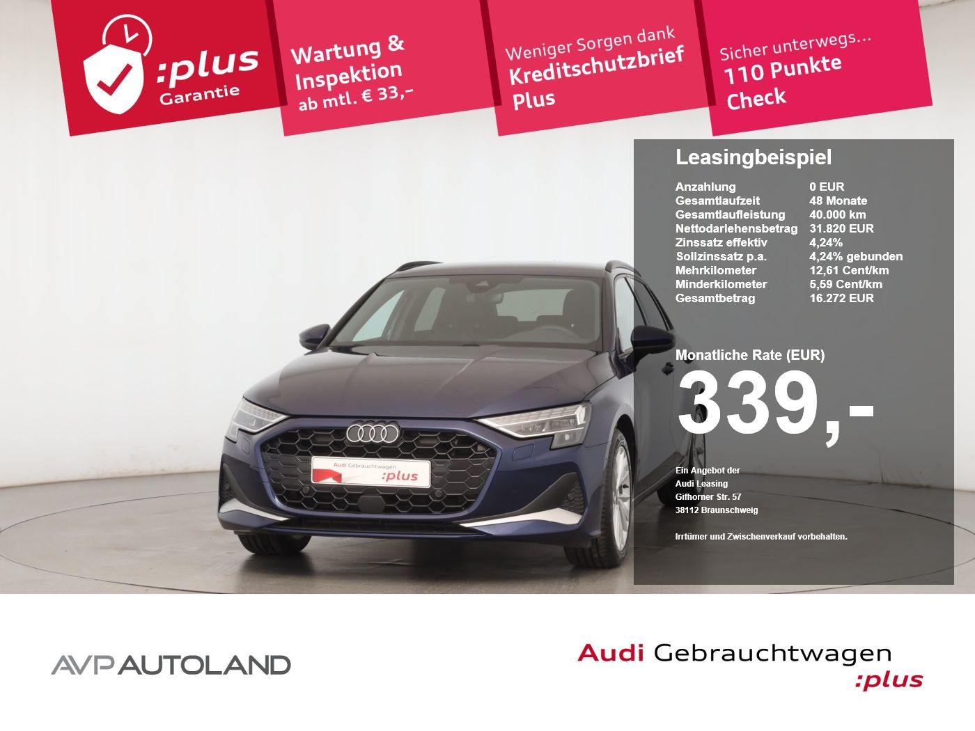 Audi A3 Sportback 35 TDI S tronic advanced AHK | LED