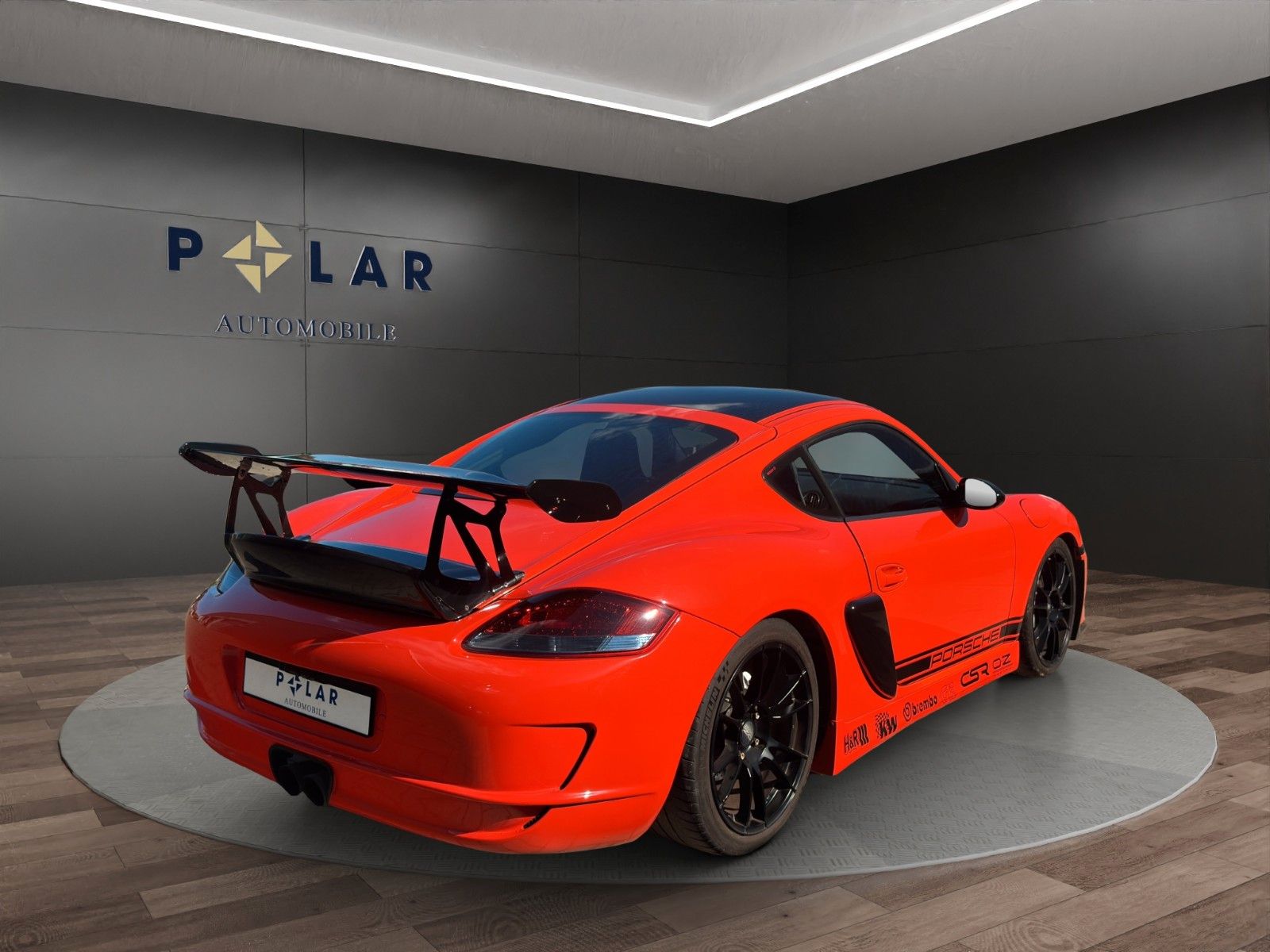 Fahrzeugabbildung Porsche Cayman S/ Rückfahrkamera/ KW-V3/OZ Ultraleggera