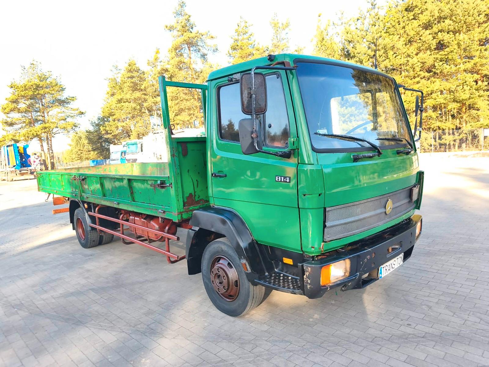 Mercedes-Benz 814 blatt/blatt platform 6,2m I owner