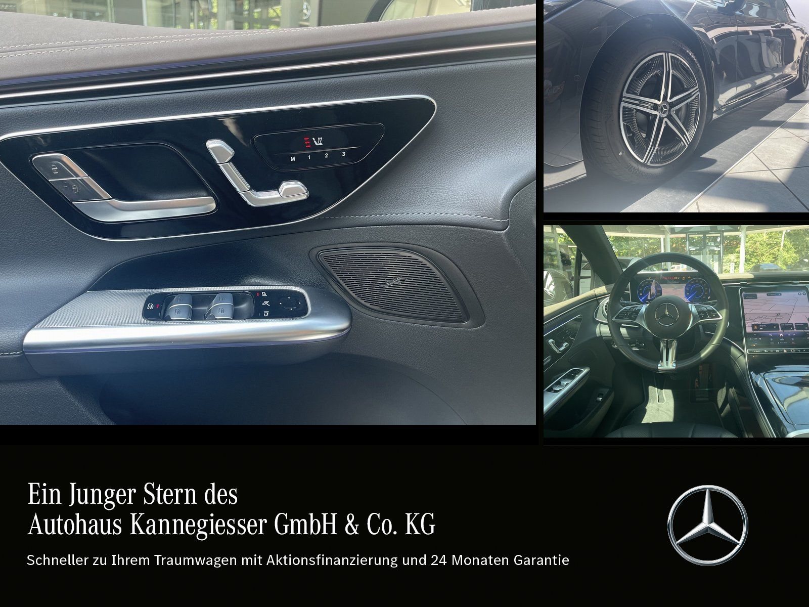 Mercedes-Benz EQE 300 AMG-NIGHT PANO-DACH HA-LENKUNG 2024 foto 8