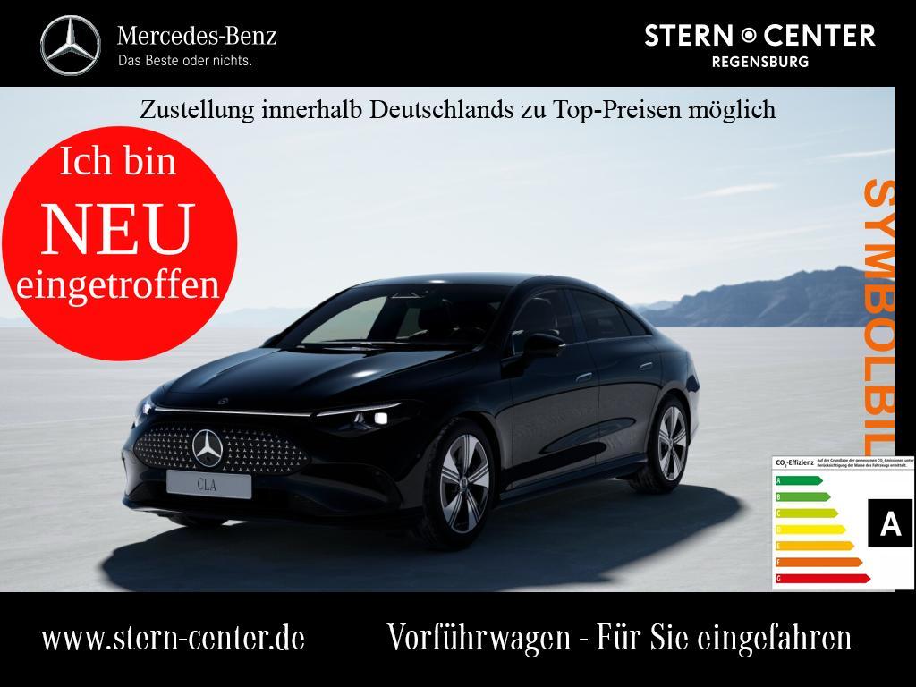 Mercedes-Benz CLA 200 elektrisch MBUX Progressive Night Pano