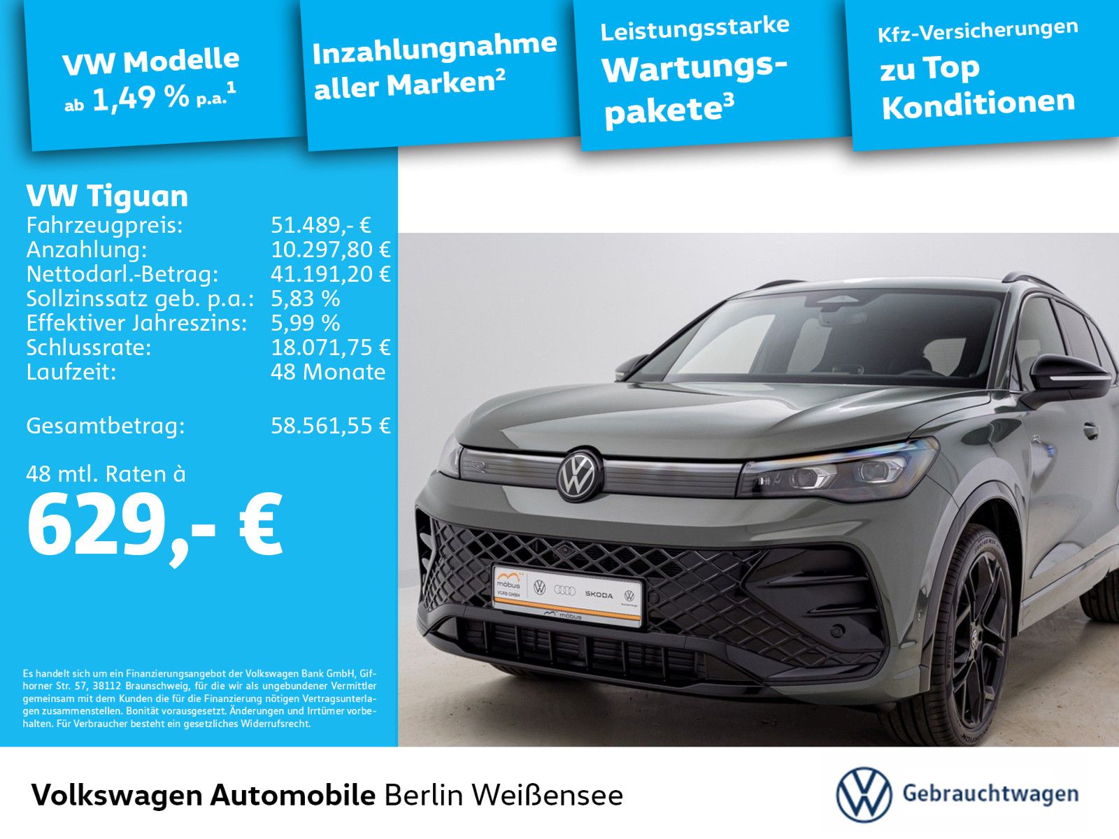 Volkswagen Tiguan 2.0 TSI R-Line 4M DSG MATRIX AREA DCC APP foto 2