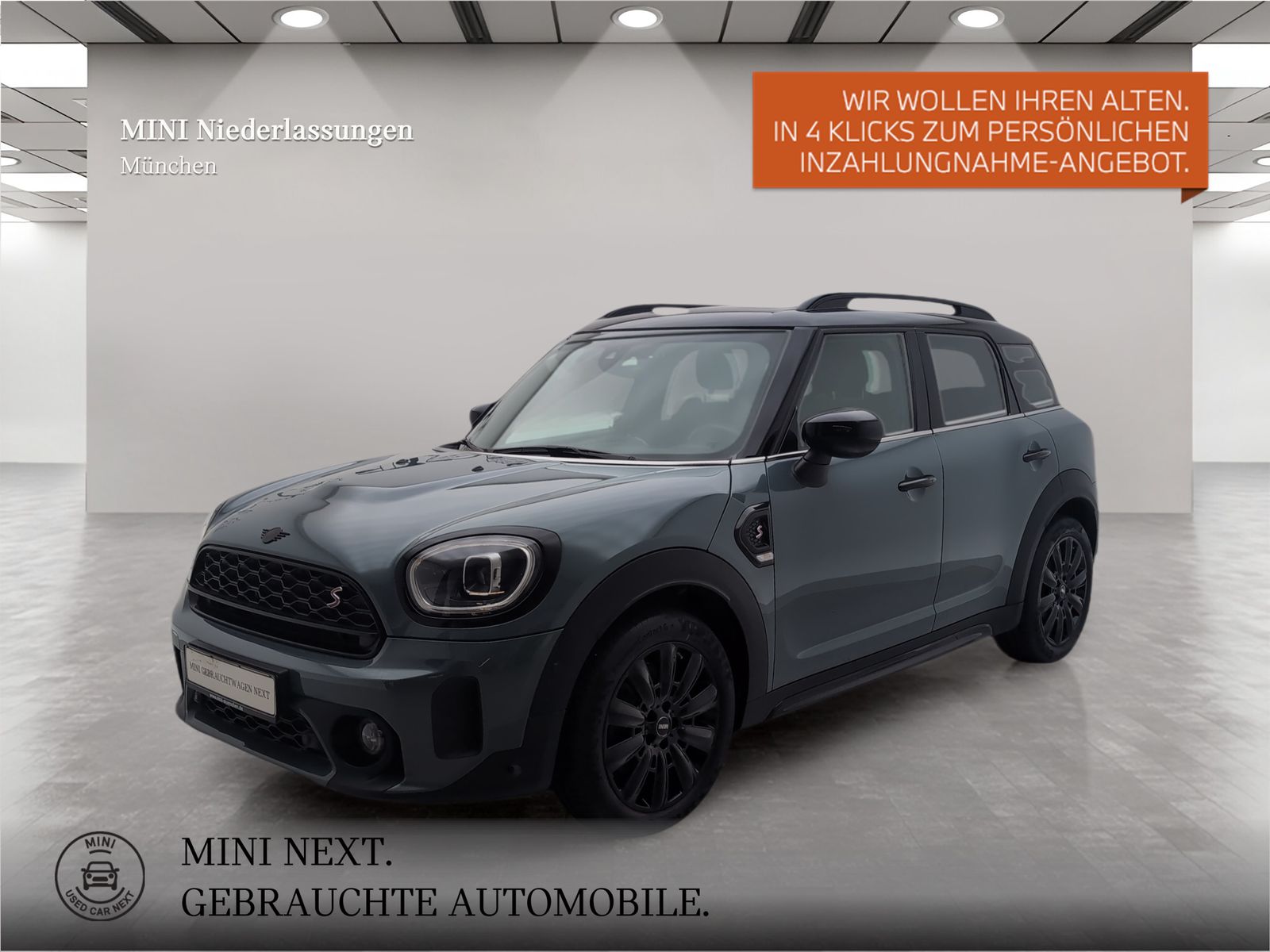 MINI Cooper S ALL4 Countryman Navi Head-Up Kamera