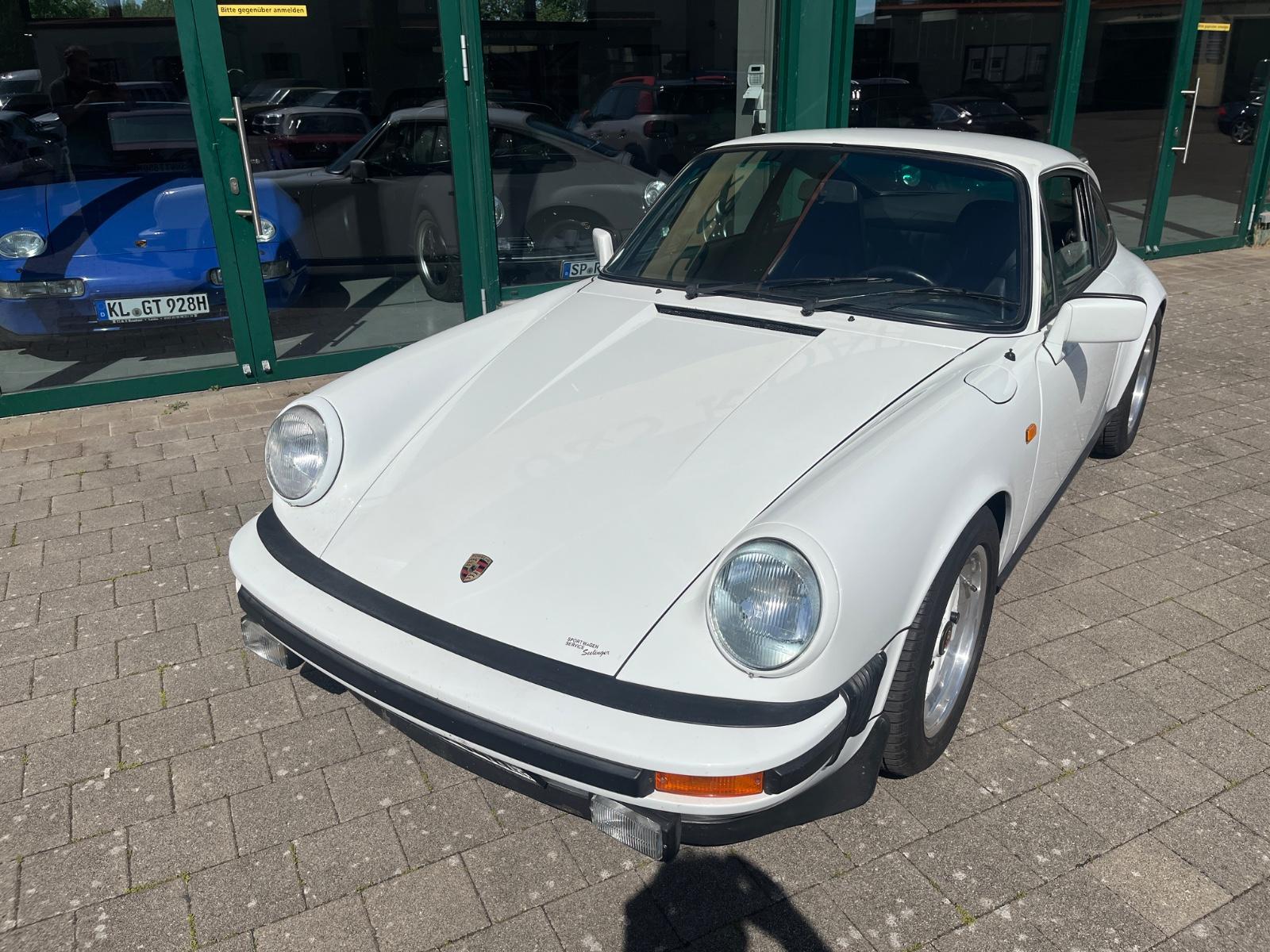 Porsche 911 SC 3.2 Leder schwarz Motorüberholt ca. 500KM