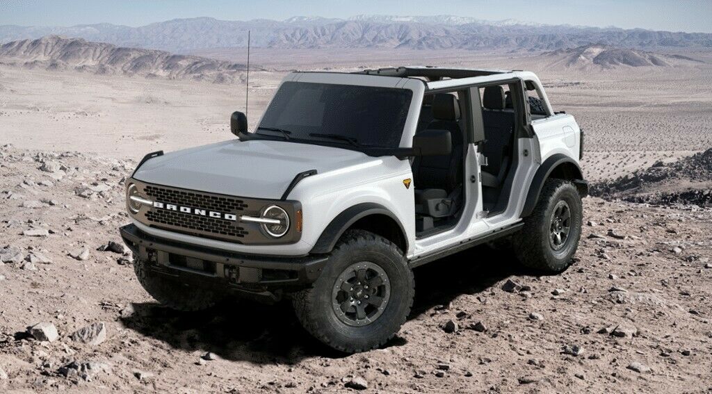 Fahrzeugabbildung Ford Bronco "BADLANDS" Die Off-Road-Legend