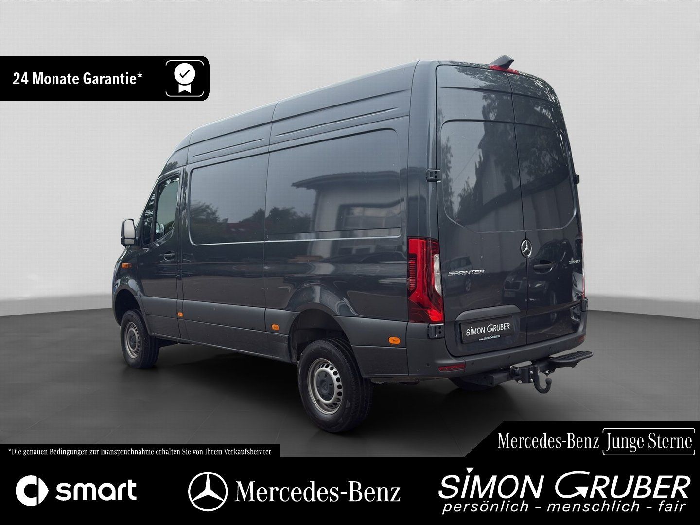 Fahrzeugabbildung Mercedes-Benz Sprinter 319 4*4 PRO hoch Standard L2H2 LED AHK