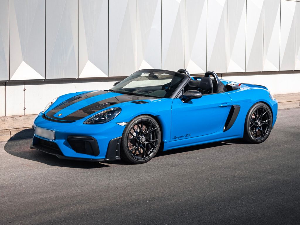 Porsche Spyder RS Weissach, Lift, PPF, Sharkblue, MwSt